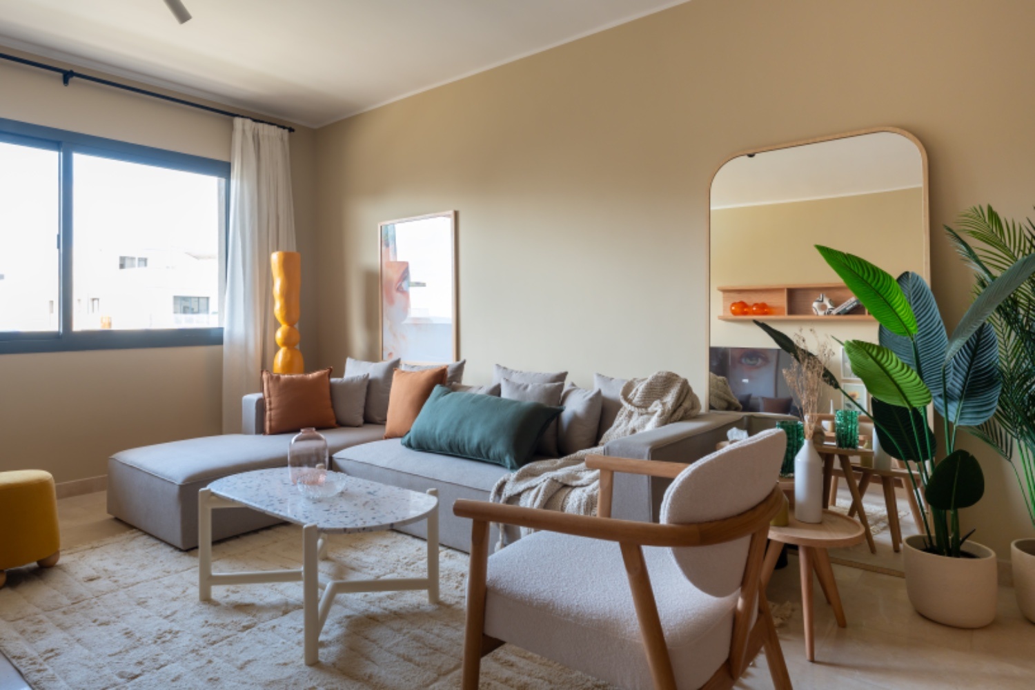 3BR Apartment with Garden - uptown cairo