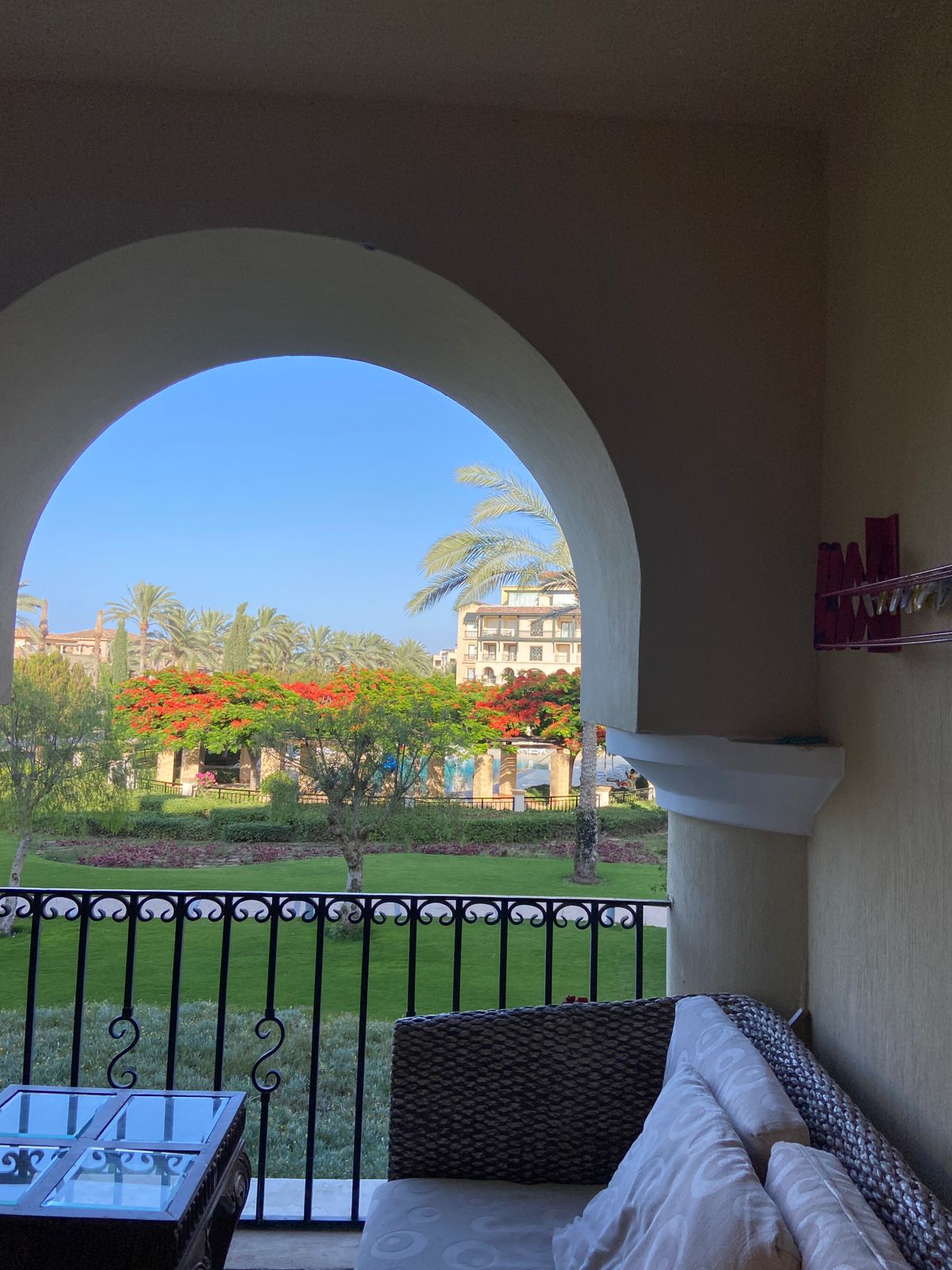 chalet 2BR direct to pool view for rent in marassi